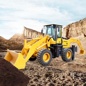 Harga Diskon Pabrik Backhoe Excavator <span class=keywords><strong>Loader</strong></span> Roda Eropa dan Amerika Diesel Front End <span class=keywords><strong>Loader</strong></span> Laris Dijual - Product Image 2
