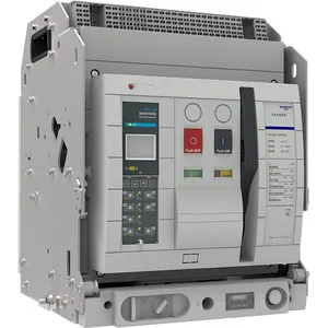 ZHNKON 50Hz 60Hz Breaking Time 10-15ms 400V 690V 200A-1600A 3pole 4pole type drawer 1600 amp air circuit breaker acb