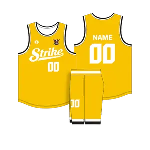 Fabrika toptan basketbol forması üniforma Oem özelleştirilmiş kırpma üstleri özel Logo üniforma baskı erkek Jersey basketbol formaları