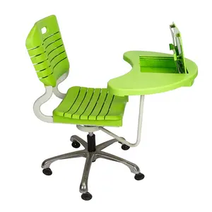 Comfortable School Chairs for Students Plastic with Writing Tablet Arm for School Furniture Needs