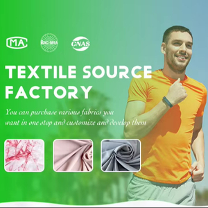 Tùy Chỉnh Chất Lượng Tốt Gân Dệt Kim Polyester Vải Thể Thao Tops Cho Quần Áo Vải Dệt Kim - Product Image 5