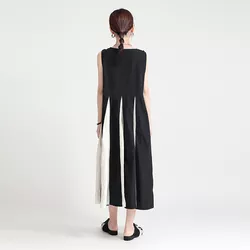 2022 Fashion Summer Crew Neck Sleeveless Strap <strong>Dress</strong> World-weary <strong>Funeral</strong> <strong>Dress</strong> Design Sense Coffee Break French Dress2017 - Product Image 4