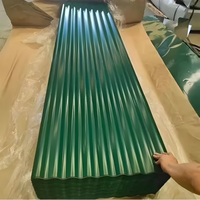 Lámina de Acero Perfilada de Color Verde YX51-380-760 U470, Techo de Junta alzada para Estructuras de Acero, Alta Resistencia, Venta al por Mayor