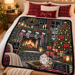 Custom Christmas DIY Coloring Blanket Washable Reusable Soft <b>Flannel</b> Fleece Graffiti Blanket Family Christmas Gift for Kids - Product Image 6