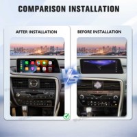 Decodificador de coche con sistema Linux Viknav, interfaz de actualización compatible con Lexus RX 2012-2022, CarPlay inalámbrico, Android Auto, para salpicadero, 1 año de garantía