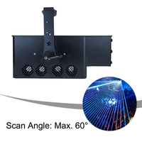 IgresliteI P65 Proyektor Laser RGB Daya Tinggi 15W Tahan Air untuk Luar Ruangan DMX ILDA 30Kpps Animasi Panggung Pertunjukan Laser DJ