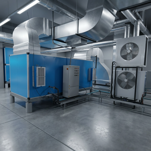 Industrial Air Handling Unit AHU HVAC Ventilation System Commercial Air Conditioning Equipment Energy Efficient Air Filtration - Product Image 1