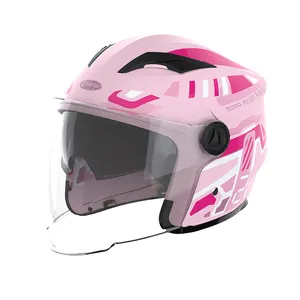 バイザー付きMTBバイクヘルメットカスタムデザインLEDライトサイクリングヘルメットスポーツブルーセットOEMカスタマイズヘッドボックスユニバーサルロゴ屋外