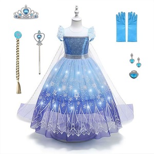 Robe de bal bouffante brodée de sequins Shengchi pour bébés filles, robe de soirée formelle tutu, costume de scène pour mariage <span class=keywords><strong>et</strong></span> spectacle - Product Image 3