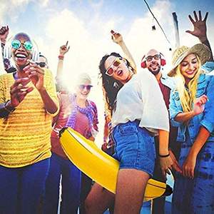 Nicro 9 piezas despedida de soltera niñas salir por la noche para jugar engrosado PVC gigante inflable Banana <span class=keywords><strong>Ring</strong></span> Toss despedida de soltera Prop juegos de juguete - Product Image 6