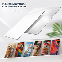Plaque en aluminium vierge personnalisable, résistante à la rouille et aux intempéries, pour sublimation, pour intérieur/extérieur