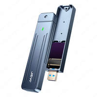 Casing SSD M.2 NVMe Aluminium OEM JEYI Direct Attach 2242 2280 USB 3.2 10Gbps Magnetik Protektif Garansi 1 Tahun Bersertifikat untuk Pembelian Grosir