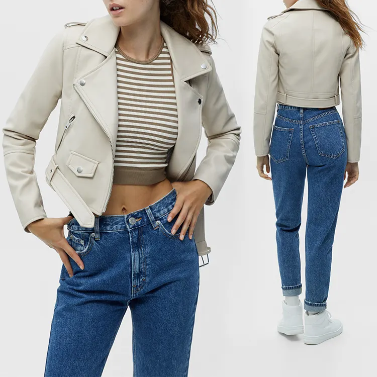 Undefined Wholesale High Quality Women Business wear Fall blazers Motorcycle jacket