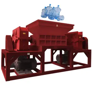 Automatic Waste Wood Pallet Shredder Machine Industrial Plastic Wood Chipper Crusher Large Shredder Mobile Recycling