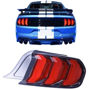 Pabrik Grosir Lampu Ekor dengan Lampu Sein Berurutan Lampu Belakang 2015-2020 Lampu Ekor untuk Ford Mustang Sequential Turn Signal