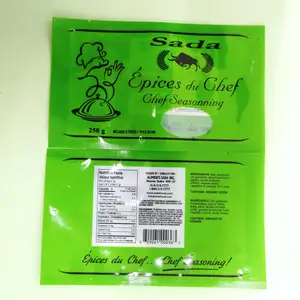 Изготовленный на заказ дизайн сухой фруктовый пищевой пластиковый мешок для упаковки приправ для специй