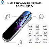 Enregistreur vocal numérique Q53 avec haut-parleur intégré, écran TFT 0,96 pouces, affichage des paroles, utilisation pour les réunions, lecteur MP3