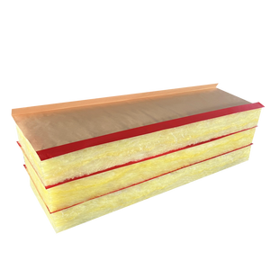 Panneaux en <span class=keywords><strong>fibre</strong></span> <span class=keywords><strong>de</strong></span> <span class=keywords><strong>verre</strong></span> conformes à la norme UL ASTM E84 R11, <span class=keywords><strong>isolation</strong></span> thermique pour bâtiments industriels, avec revêtement en kraft - Product Image 1