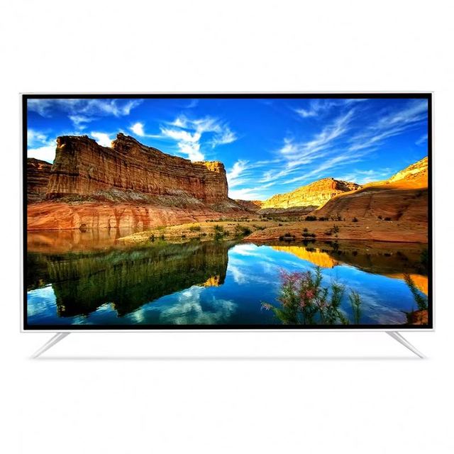 China 32 43 55 65 Inch Smart TV 4k UHD Led TV Televisions with Wifi Smart with Tempered Glass