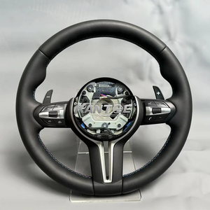 Volante de cuero <span class=keywords><strong>M</strong></span> Performance Volante apto para BMW F30 F10 F32 F10 F20 F07 F01 <span class=keywords><strong>E46</strong></span> E60 E90 M3 M4 M5 - Product Image 6