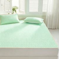 Parure de draps 3 pièces moderne en tissu soie glacée épaisse 6mm avec latex rafraîchissant, respirante et douce pour l'été, vente en gros, taille personnalisée
