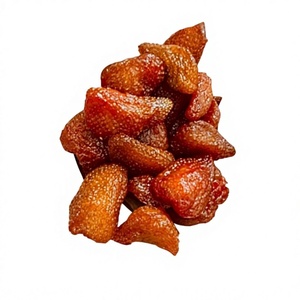 Morceaux de fraises séchées naturelles et moelleuses, ingrédient de fruits de qualité supérieure pour la fabrication de yaourts, de pâtisseries, de glaces et de desserts - Product Image 1