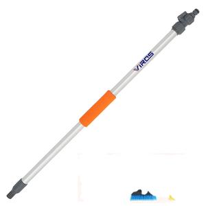 Poteau à eau télescopique avec conception légère et têtes de brosse multiples remplaçables <span class=keywords><strong>pour</strong></span> le lavage de voiture de nettoyage de camion - Product Image 1