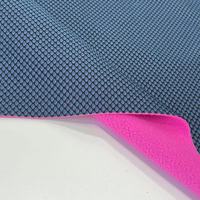 Tejido de caparazón blando ecológico, impermeable, de poliéster catiónico, sector francés, forro polar para chaquetas