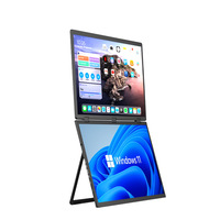 Écran tactile de vente chaude 18.5 pouces 2.5K moniteur portable extension de jeu d'ordinateur double écran écran externe double système
