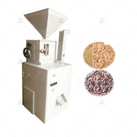 Moulin à riz automatique à haute efficacité machine de traitement de riz paddy décortiqueuse de riz brun pour la maison et la ferme