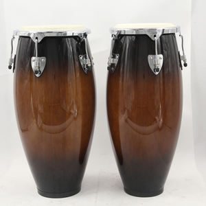 Venta Especial: Juego de Congas Personalizadas con Color y Logotipo, Parches de Piel de Búfalo, <span class=keywords><strong>Precio</strong></span> de Fábrica, Congas de Madera para Percusión Latina - Product Image 2