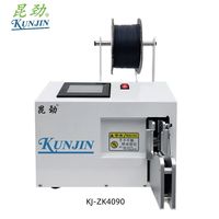 Machine à attacher les sacs de bonbons semi-automatique KJ-ZK315V de qualité supérieure, machine à ligaturer les sacs de pain, machine à attacher les sucettes