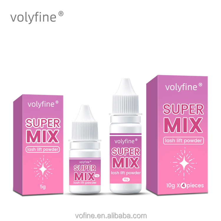 Polvo para lifting de pestañas