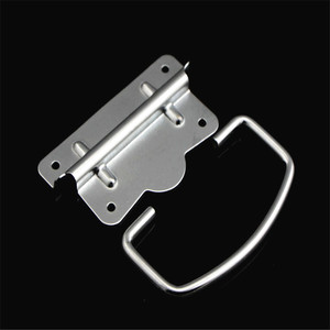 Xin Jieliang Split Metal Handles 80/90/100mm <b>Chrome</b> Plated Iron For Wooden <b>Box</b> Luggage Handle Model 301 302 303 - Product Image 3