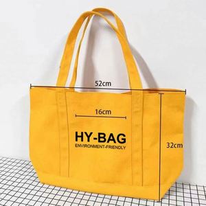Sac en toile de coton personnalisé avec logo imprimé par sublimation, recyclable, grande capacité, poche, sac de shopping - Product Image 2