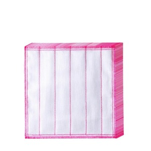 ผ้าเช็ดจานหนา 25x25 ซม. ลายทาง ผ้าทำความสะอาดครัวสำหรับหม้อและกระทะ - Product Image 5