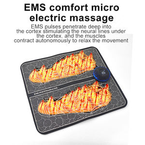 מכשיר לעיסוי כף רגל מתקפל בסיטונאות 19 עוצמות 8 מצבי עיסוי רגליים ורגל הרפיה שרירי אקופונטורה מכונת עיסוי כף רגל - Product Image 2