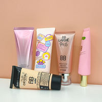 Tube souple OEM&ODM pour baume à lèvres, emballage cosmétique en plastique 3ml 5ml 10ml, tube souple massant pour crème contour des yeux / sérum