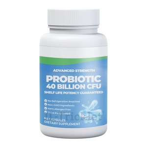 Probióticos al por Mayor, 40 Mil Millones de UFC en Cápsulas, 10 Cepas, Prebióticos, Salud Digestiva e Inmunológica, Cápsulas de Probióticos de 40 Mil Millones - Product Image 1