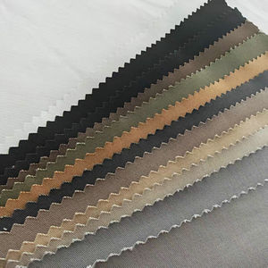 綿50% ナイロン47% スパンデックス3% 40s*16s+70d 3/1ツイル ピーチ加工 ストレッチ ダブルレイヤー ヘビーウェイト 連続染色 250gsm生地 - Product Image 3