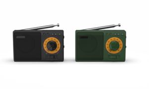 OEM/ODM <span class=keywords><strong>Mini</strong></span> radio rétro portable de marque complète, radio Internet à affichage numérique, haut-parleur intégré, prise en charge de la micro entrée TF USB longue - Product Image 2