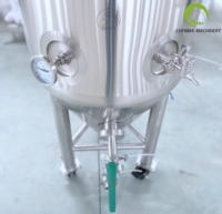 Cuve de Fermentation Conique en Acier Inoxydable de Petite Taille 1 BBL (117 L) Unitank pour Microbrasserie