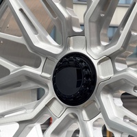 Jantes forgées sur mesure 2 pièces 5x112 5x120 5x114.3 avec lèvre polie, haute capacité de charge, homologuées DOT pour Porsche 911 718 Macan