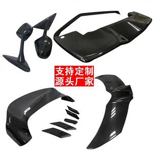 Spoiler in Fibra di Carbonio PP Personalizzato per Baule <span class=keywords><strong>Auto</strong></span> SEAT <span class=keywords><strong>LEON</strong></span> Ibiza - Product Image 1