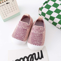 Chaussures pour tout-petits aux couleurs vives, chaussettes pour bébés à semelle souple rayée, respectueuses de la peau, adaptées aux chaussures pour bébés de petite taille