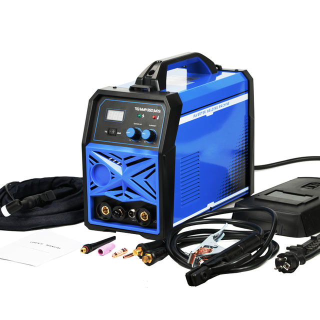 Advanced Inverter Technology DC TIG Welder Stainless Steel 9.2kVA Portable Model for TIG and MMA Welding LingBa Brand