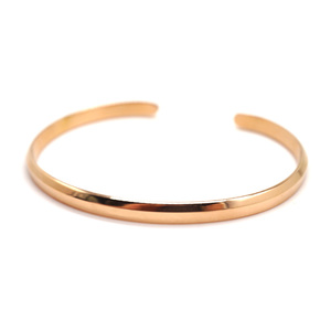 Nhà Sản Xuất Bán Buôn Đơn Giản Và Thời Trang C-Hình Thép Không Gỉ Cuff Vòng Đeo Tay Trang Sức Mở Vòng Đeo Tay Hoa Hồng - Product Image 5