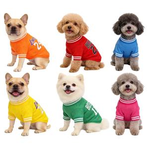 Camiseta Deportiva Transpirable de Malla para Perros, Estilo Deportivo, Inspirada en Equipos, para Razas Pequeñas, Medianas y Grandes, Ropa para Perros de Poliéster - Product Image 3