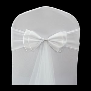 Chiffon <b>Chair</b> Sash Normal <b>Chair</b> Sashes Spandex Mesh <b>Chair</b> Sash - Product Image 3