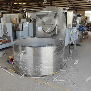 Machine <span class=keywords><strong>de</strong></span> torréfaction industrielle automatique en acier inoxydable avec système <span class=keywords><strong>de</strong></span> refroidissement et chauffage au gaz pour pistaches, noix, fèves <span class=keywords><strong>de</strong></span> cacao et fèves <span class=keywords><strong>de</strong></span> cacao - Product Image 3